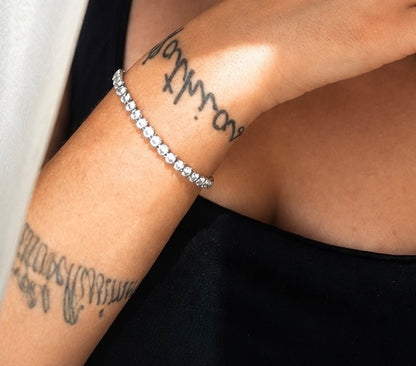 Set Tennis Elegance – Collana e Bracciale