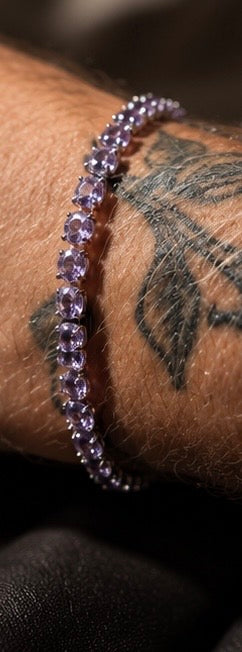 Tennis Lilla — Zirconi Lavanda