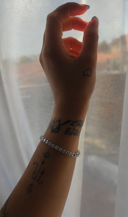 Set Tennis Elegance – Collana e Bracciale