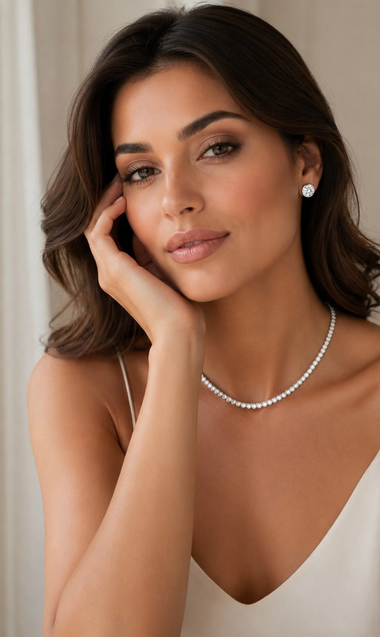 Orecchino Punto Luce Tennis Elegance 💎