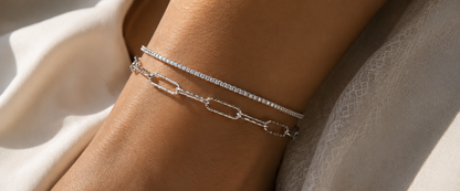 Dual Wrist Set — Tennis & Paperclip